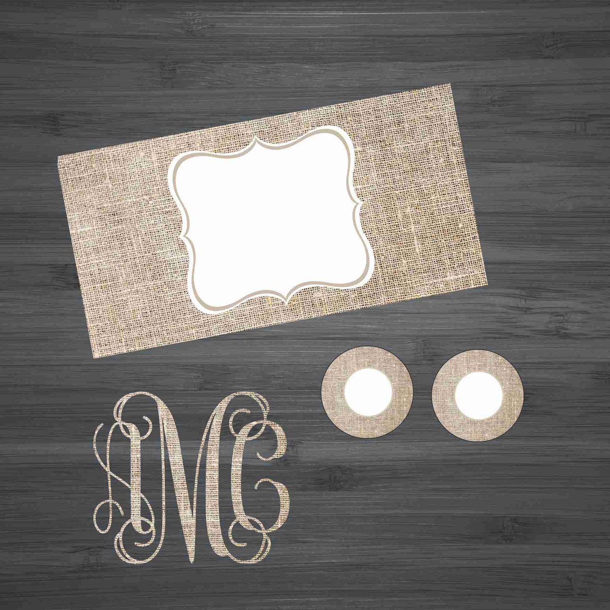 Burlap Car Kit