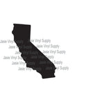 Acrylic-California Keychain