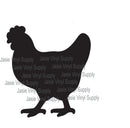 Acrylic- Chicken Keychain