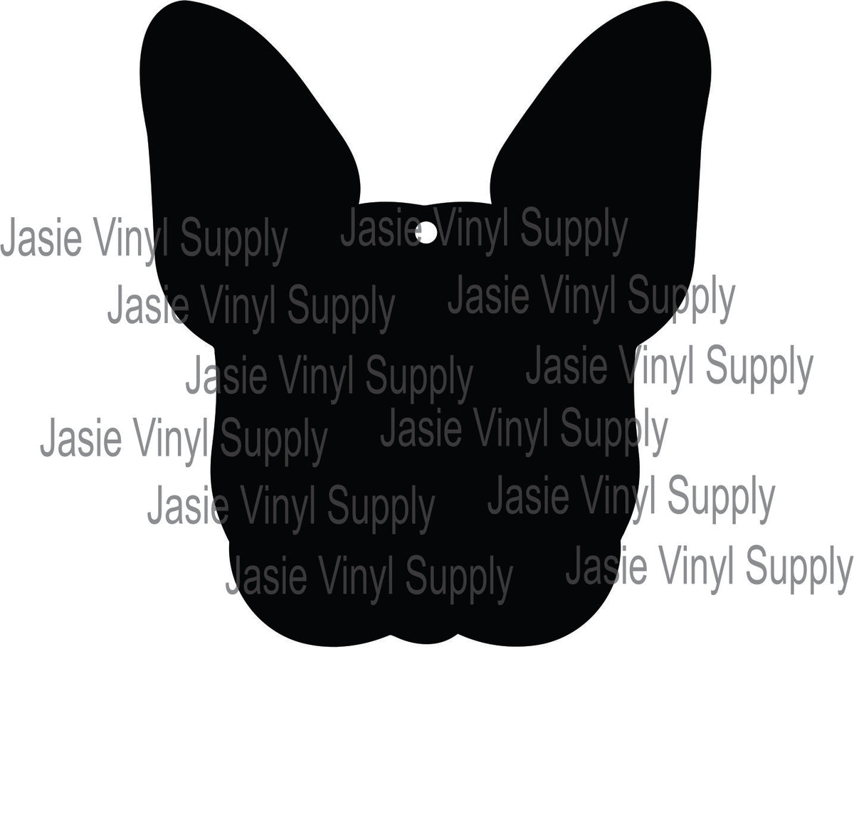 Acrylic -French Bull Dog Keychain