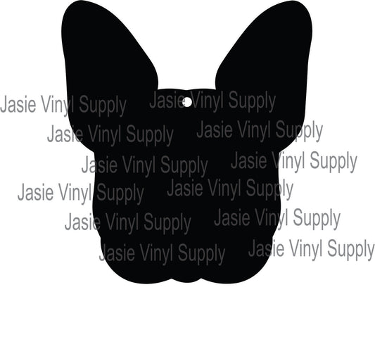 Acrylic -French Bull Dog Keychain