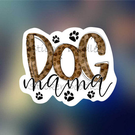 dog mama 2 - Sticker
