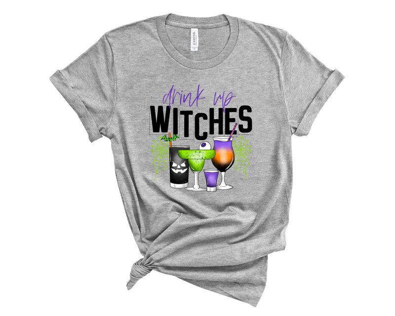 drink up witches green - Graphic Tee