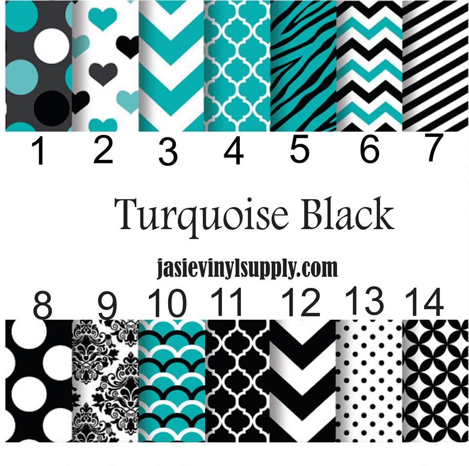 Turquoise Black