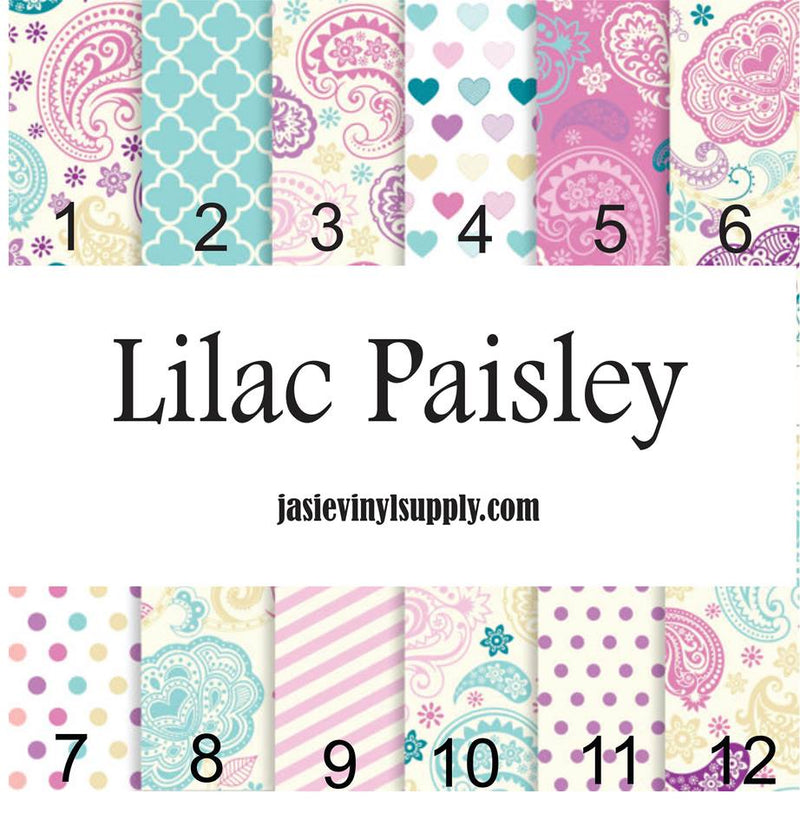 Lilac Paisley