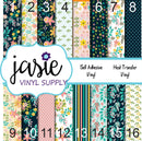 Floral Garden Printed Vinyl