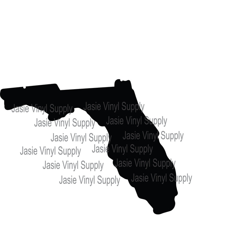 Acrylic- Florida Keychain