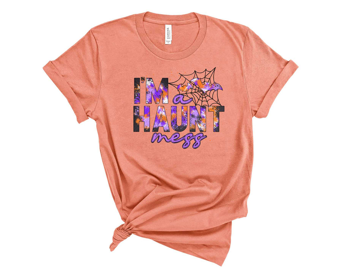haunt mess tie dye - Transfer