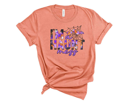 haunt mess tie dye - Transfer