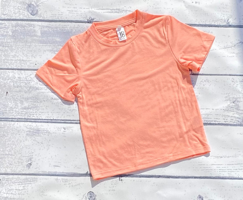 Polyester T-Shirt - Coral