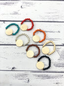 Natural Disk Bracelet