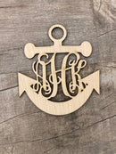 Anchor monogram