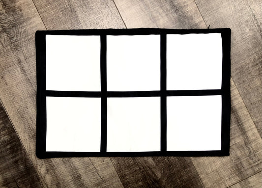 6 Panel Sublimation Pillowcase Rectangle