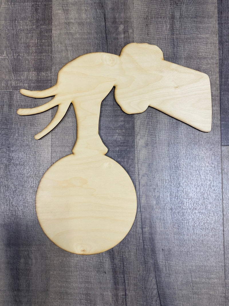 Wood Shape- Christmas Hand Ornament