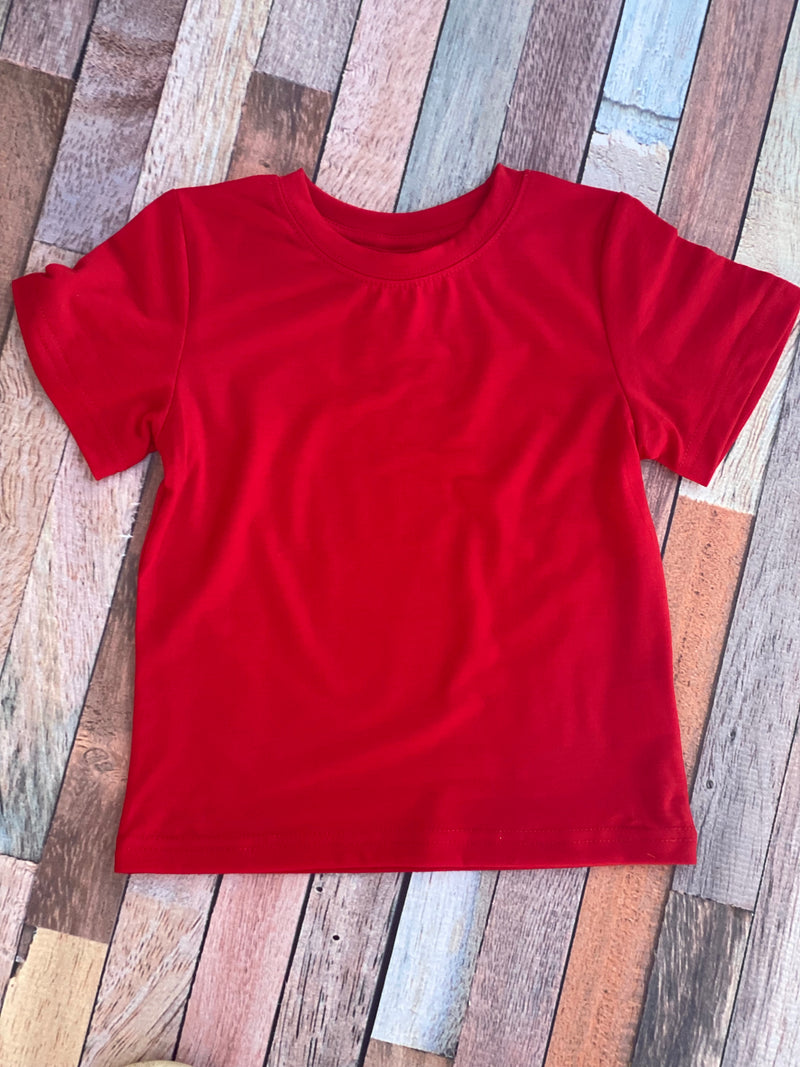 Polyester T-Shirt - Red