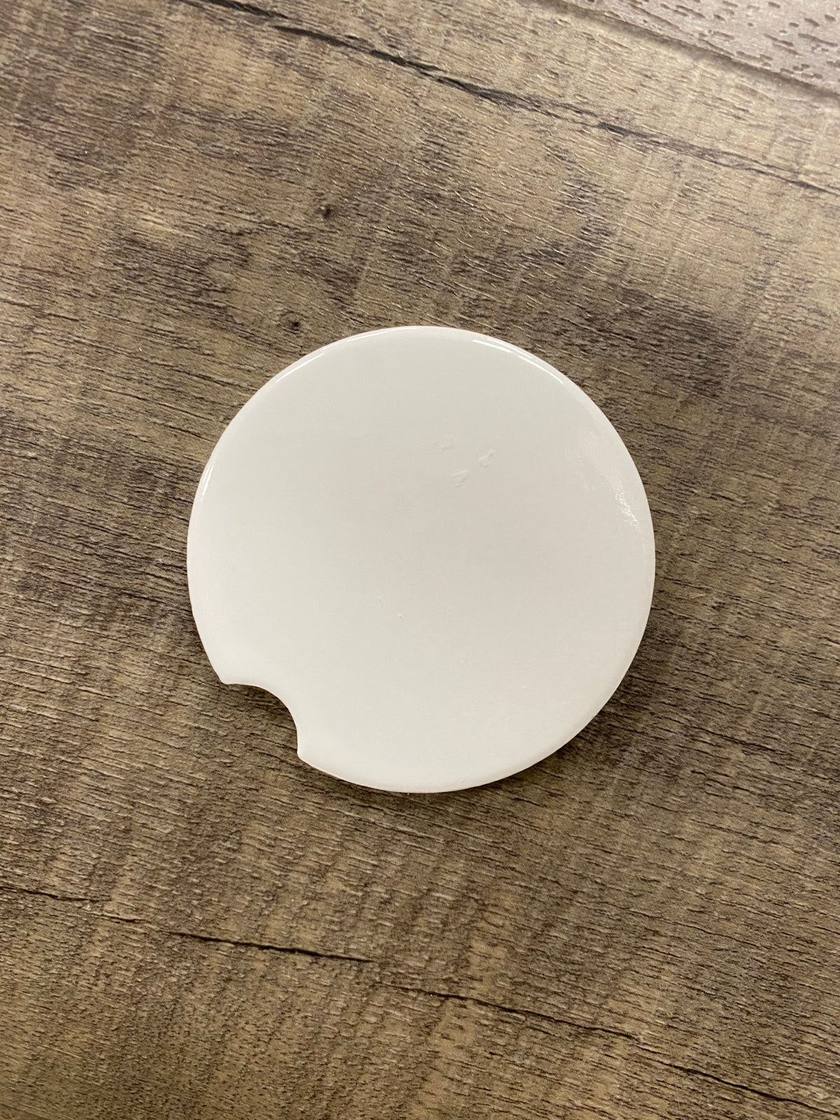 Sublimation Blank Car Coaster - 2.56" - Round w/Divot