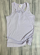 Polyester Flowy Tank - Lavender