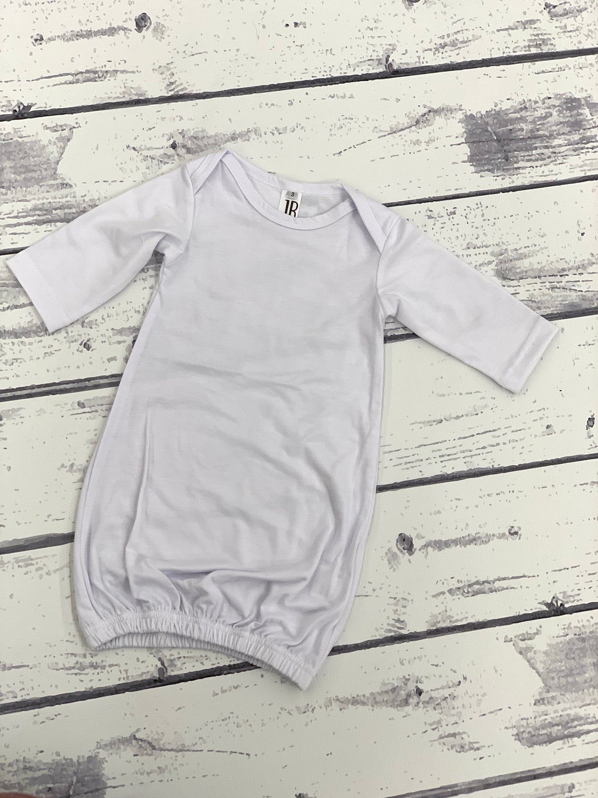 Polyester Newborn Gown