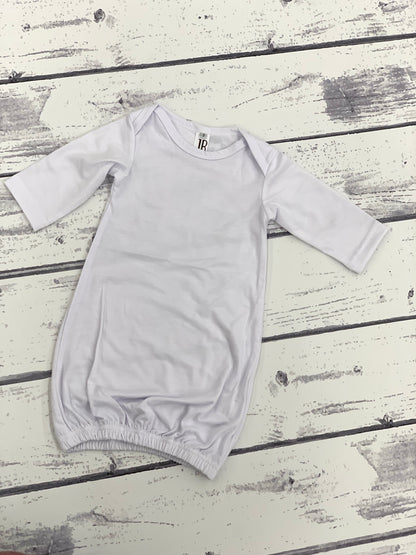Polyester Newborn Gown