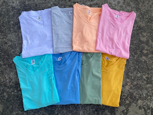 Polyester V-Neck Shirt