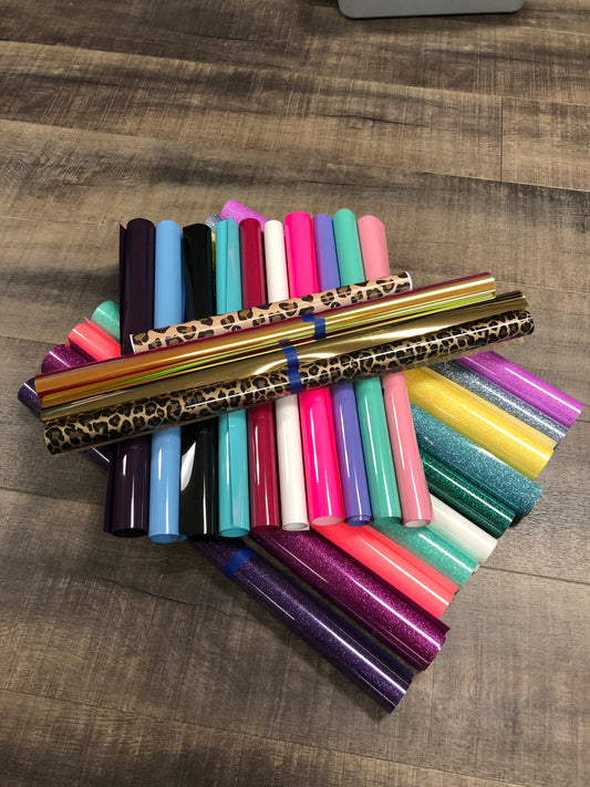 Mixed OVERSTOCK HTV Sheet Pack