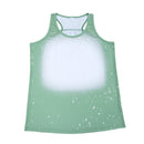 Polyester Bleach Tank Top - Sage