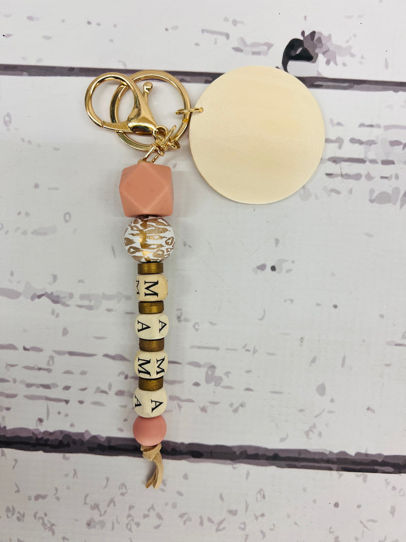 Wood Mama Keychain