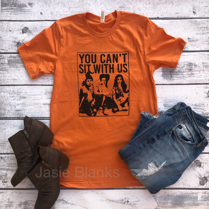 You can’t sit with us Fall Design -T-Shirt