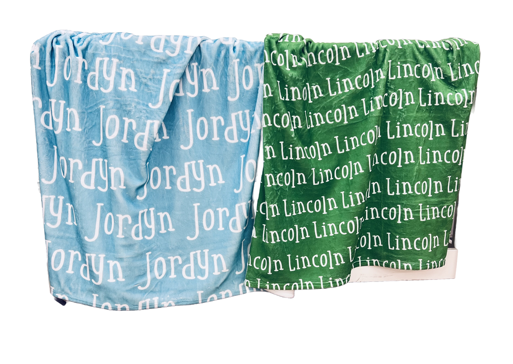 Custom Name Blanket