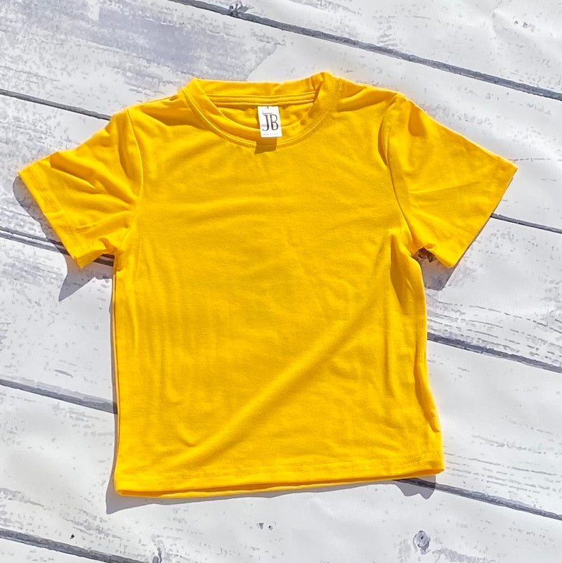Polyester T-Shirt - Yellow
