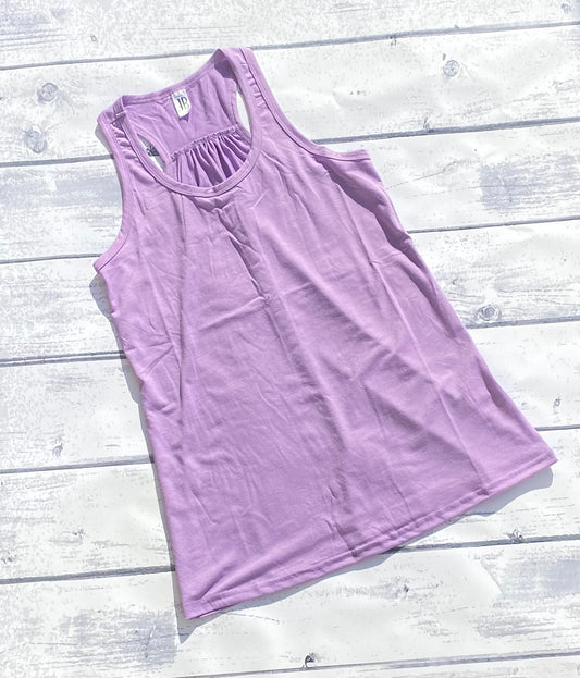 Polyester Flowy Tank - Purple