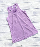 Polyester Flowy Tank - Purple
