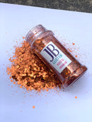 Chunky Glitter - Rustic Orange
