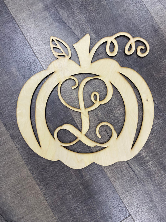 Pumpkin Door Hanger