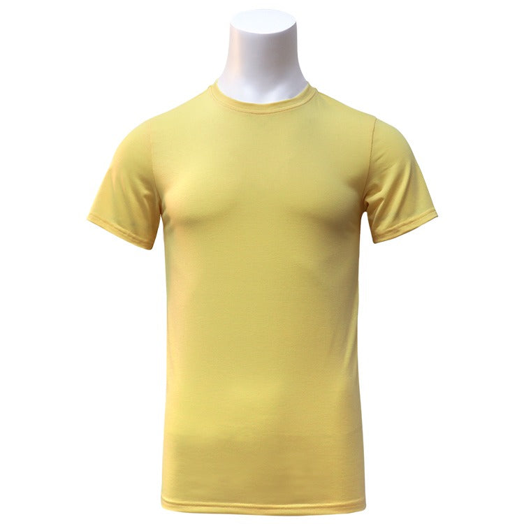 Polyester T-Shirt - LIGHT YELLOW