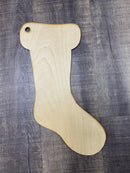 Wood Shape- Stocking