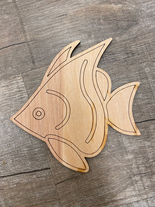 Wood Shape- Fish