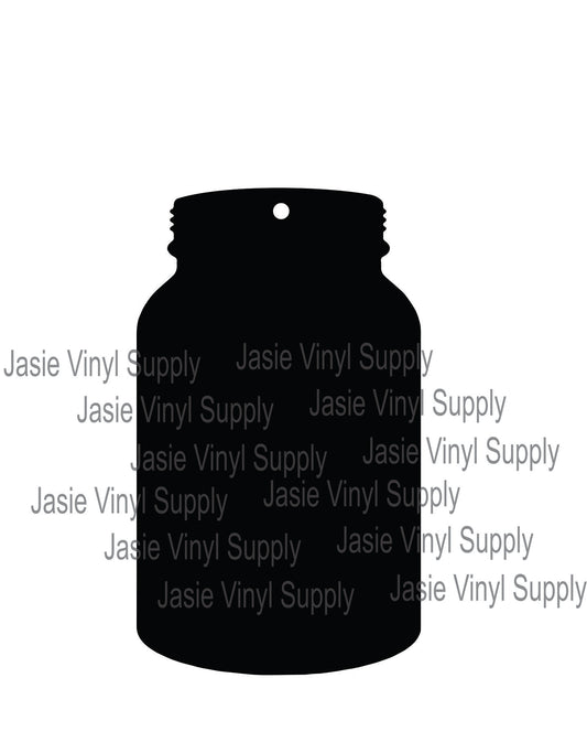 Acrylic-Mason Jar Keychain