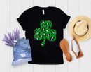 3 leaf leopard clover - St. Patrick's Day Transfer