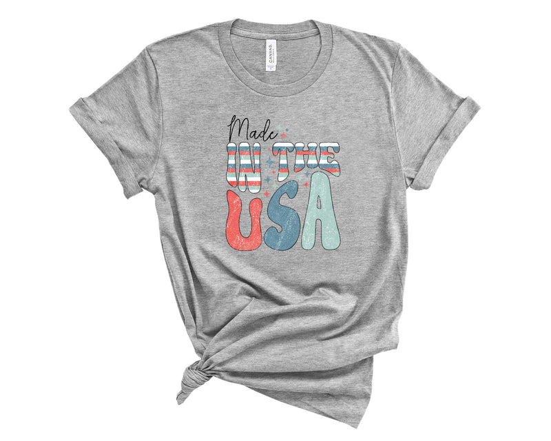 Made in the USA wonky - Graphic Tee