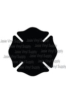 Acrylic-Maltese Cross Keychain