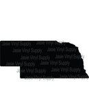 Acrylic-Nebraska Keychain