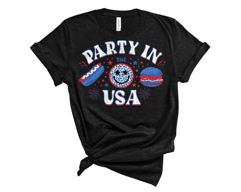 party in the usa smiley - Transfer