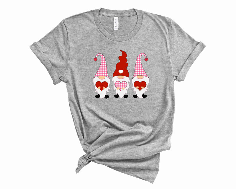 Pink and Red Gnomes- Graphic Tee