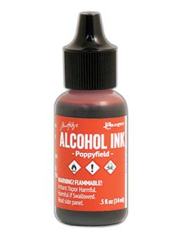 Tim Holtz Alcohol  Ink -Poppyfield