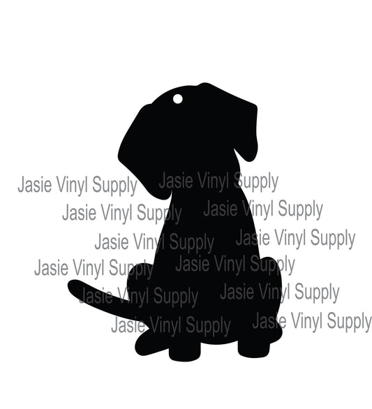 Acrylic- Puppy Keychain