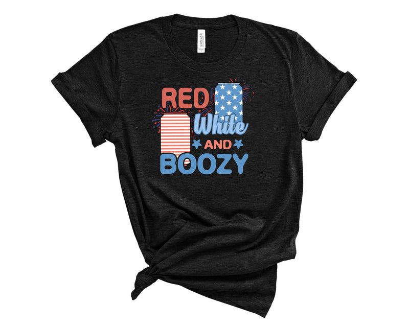 Red White & Boozy cans - Transfer
