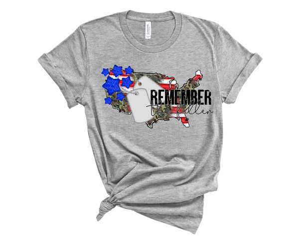 Remember The Fallen Stars - Graphic Tee