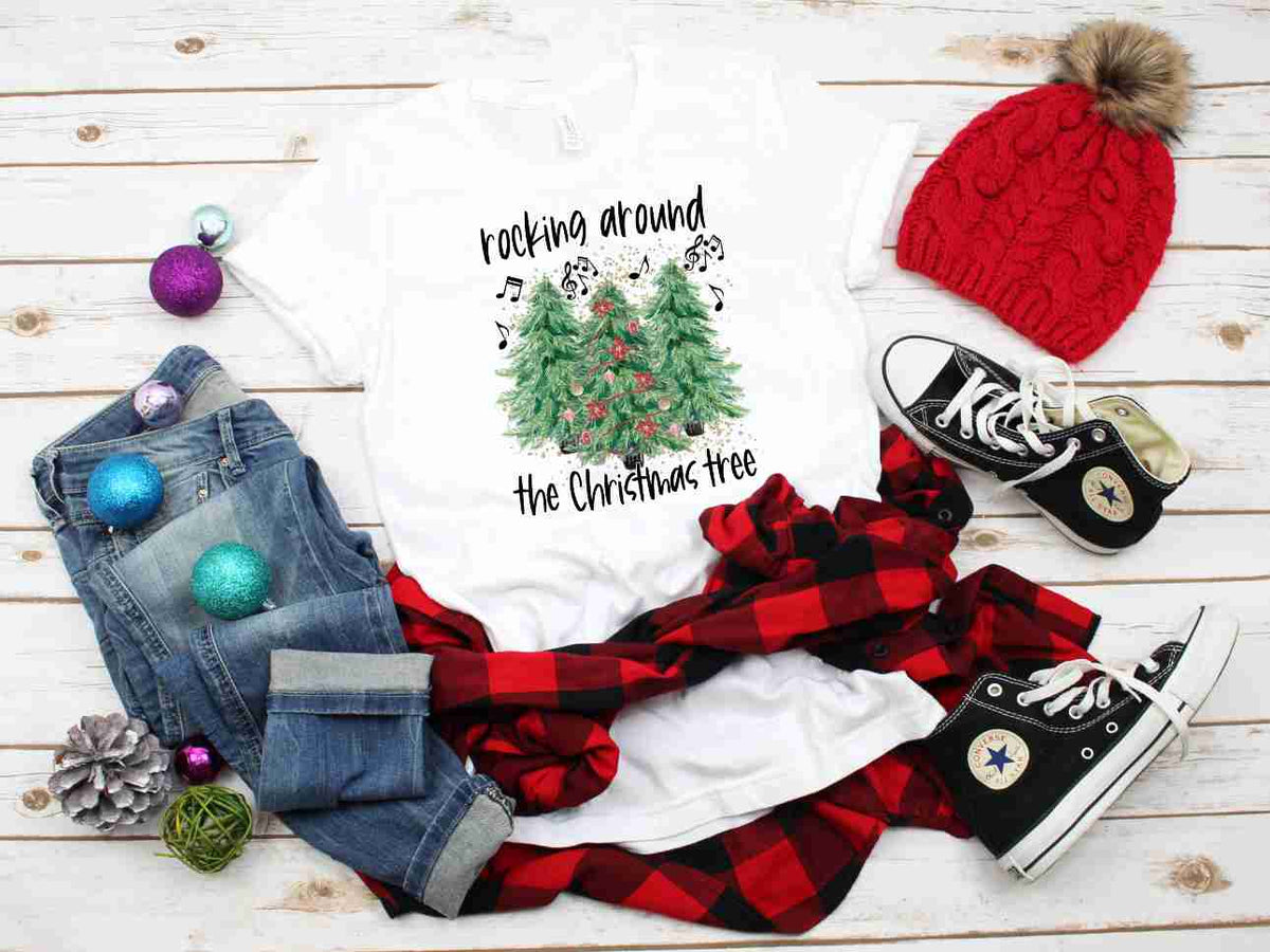 Rocking Around The Christmas Tree Transfer