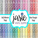 Soft Leopards  HTV Printed Vinyl